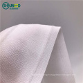 China factory polyester or polyester cotton mixed high elastic waistband interlining for pants